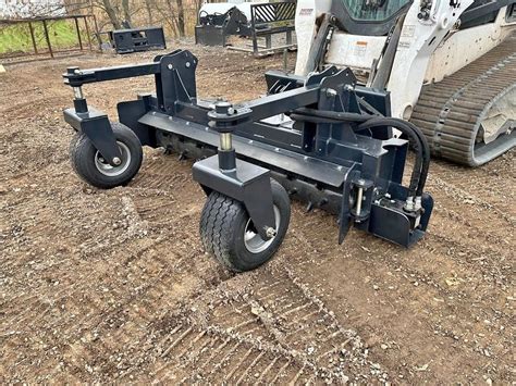 hydraulic power box rake